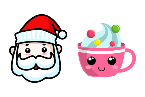 Bundle Kawaii Christmas-04 Illustrations Review