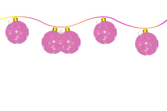 Christmas Ball Decoration 115 Illustrations for Local Branding