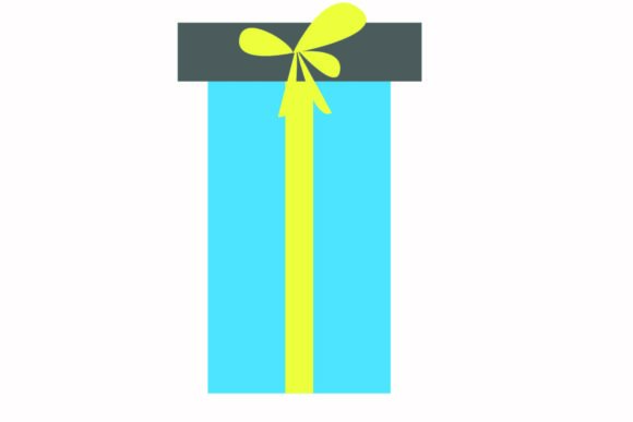 Christmas Flat Decoration Gifts Blue Review