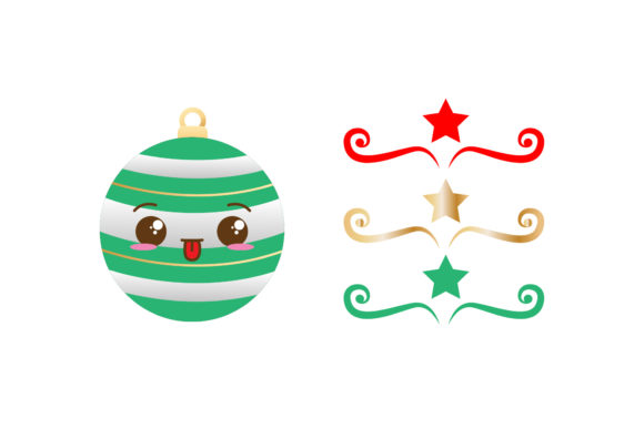 Cute Star Ornaments Illustrations
