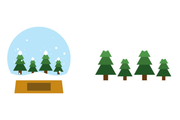 Snow Ball and Christmas Tree Set