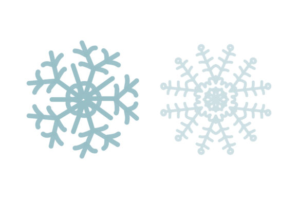 Snow Two Set Christmas Vector Review